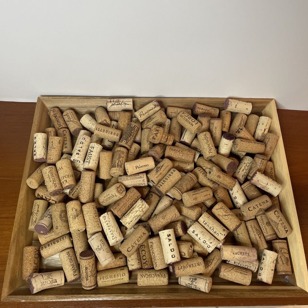 Wine Corks 152 Lot For Crafts Or Collections